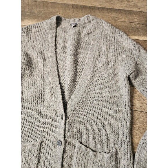 Aerie Wool & Laine Button Up Cardigan M - Picture 3 of 7